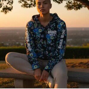 Ulla Johnson Designers For Democracy Hoodie Harris Walz Our Bodies Our Vote 2X